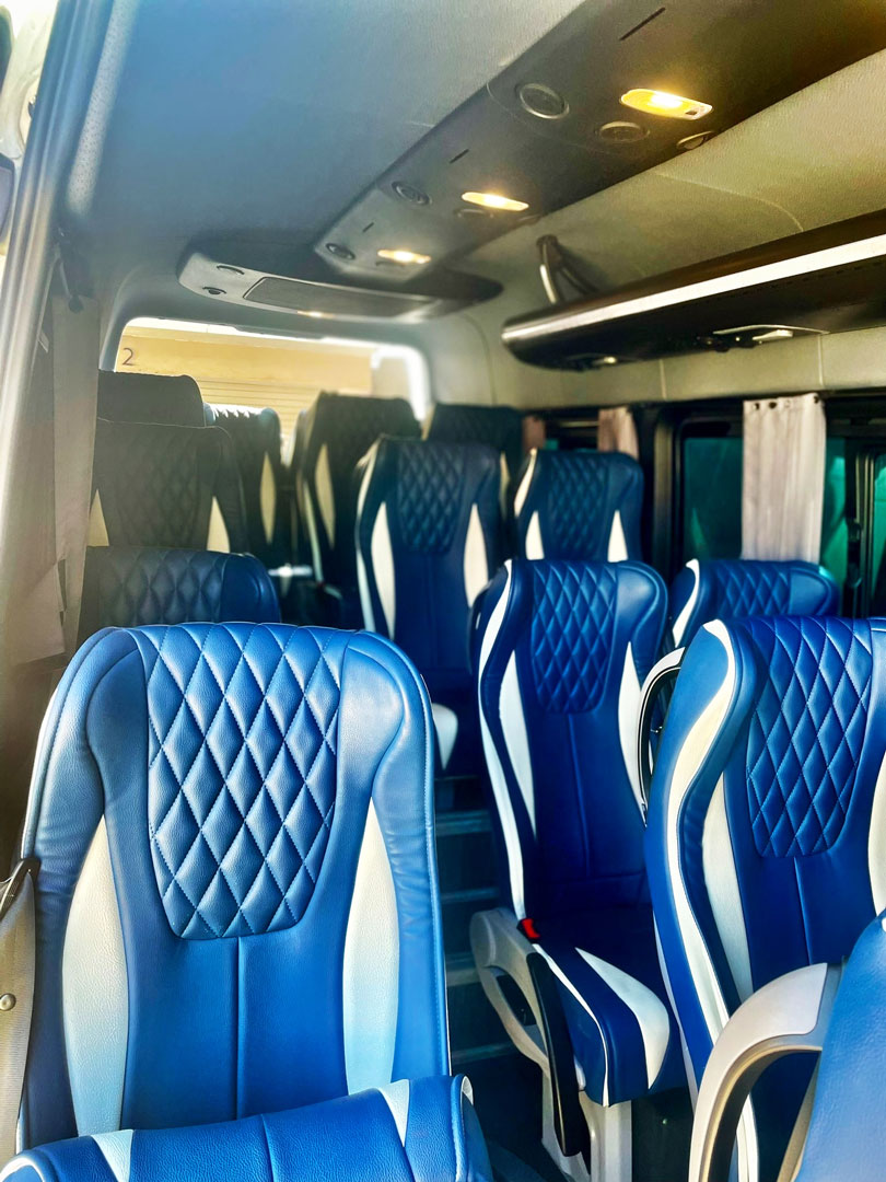 Executive Mercedes Sprinter airport transportation in Puerto Vallarta