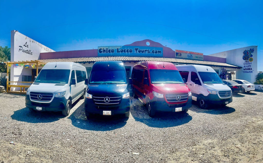 Luxury Mercedes Sprinter van transportation in Puerto Vallarta for groups up to 21 passengers