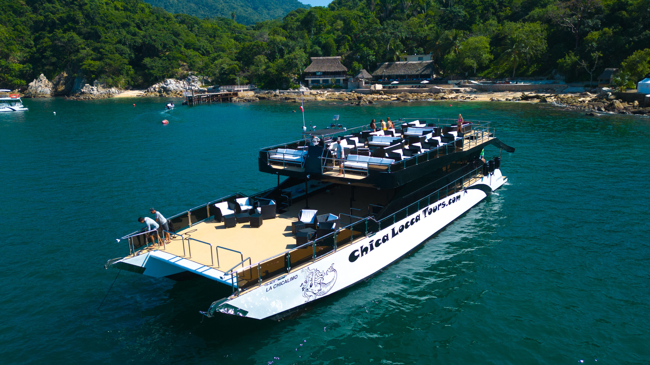 Tour on Mega Yacht Nuevo Vallarta