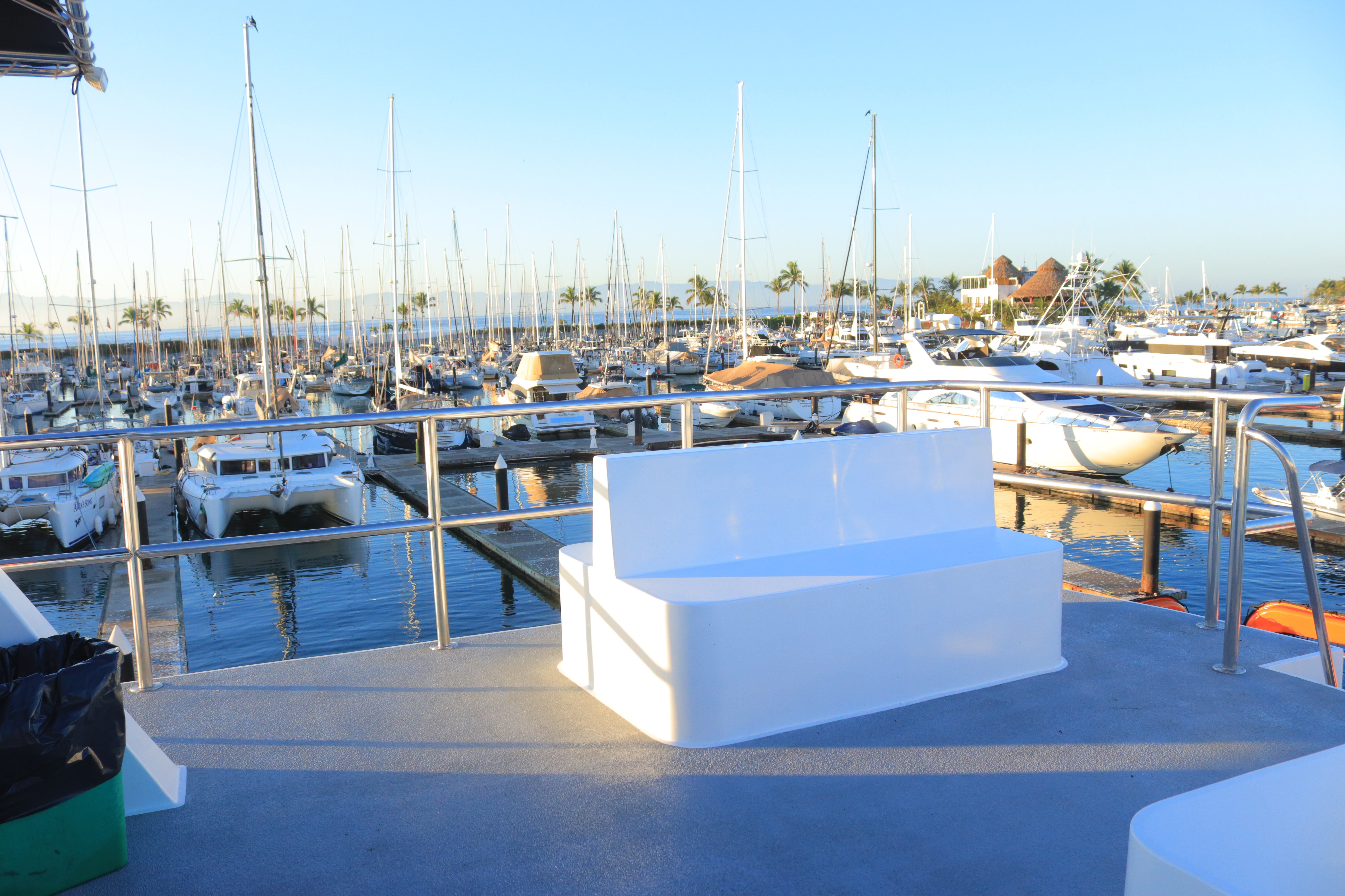 Private yacht sailing Banderas Bay Puerto Vallarta Mexico