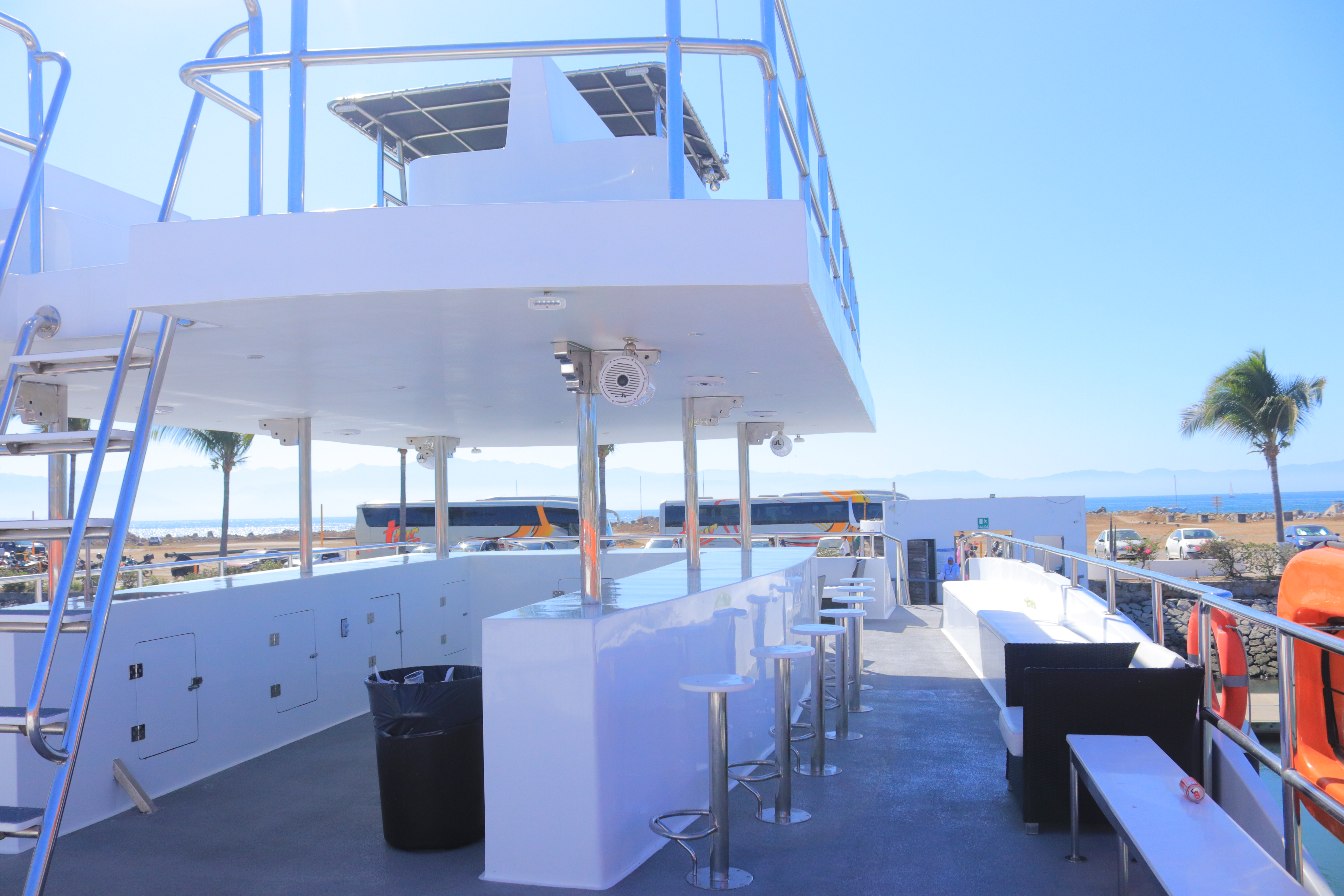 Birthday celebration mega catamaran Nuevo Vallarta